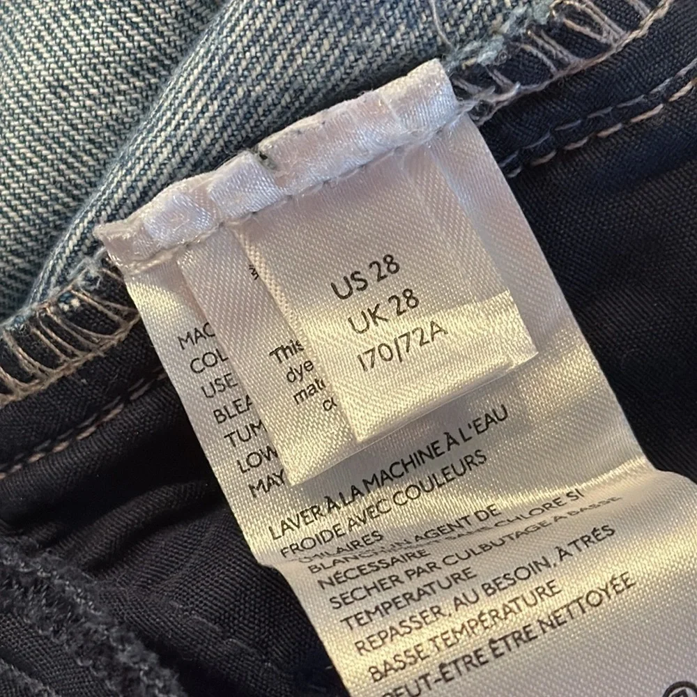 Free People Dakota Straight Leg Jeans SZ 28
